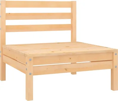 Produktbild von Garten-Mittelsofa Massivholz Kiefer