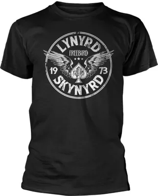 Immagine prodotto di Lynyrd Skynyrd - Maglietta "Free Bird 1973" per uomini/donne Unisex PH4290 (XL) (Nero)