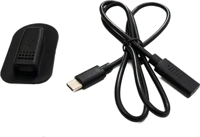 Produktbild von USB 3.1 Backpack Kabel 70 cm Typ C Stecker zu Buchse für Rucksack Ladeanschluss | System-S