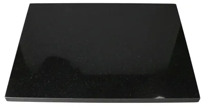 Produktbild von Stein-Schneidebrett 40 x 30 cm schwarz Tisch-Untersetzer Servierplatte Unterlage