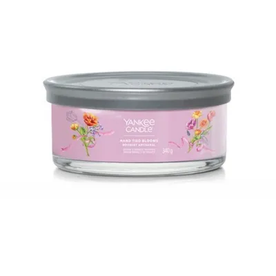 Zdjęcie produktu dla Yankee Candle HAND TIED BLOOMS - Świeca z wieloma knotami - Tumbler Signature 340g
