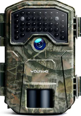 Produktbild von WOLFANG Wildkamera, 48MP 4K Jagdkamera mit 940nm kein Glühen Nachtsicht mit 2.4'TFT Display, Beleuchtete Tasten, IP66 Wasserdicht für die Jagd