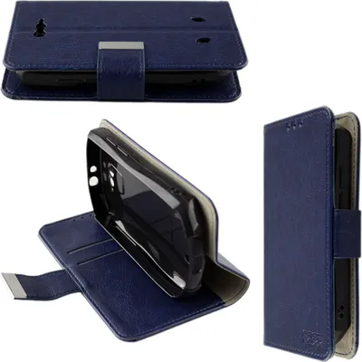 Obrázok produktu pre caseroxx puzdro na mobilný telefón kompatibilné s Unihertz Titan Pocket  Wallet Case v modrá