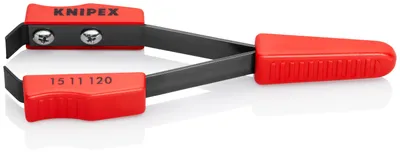 Produktbild von Knipex Lackabziehpinzettefür 0,6 mm Durchmesser in 120 mm Länge - 15 11 120