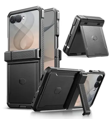 Produktbild von Tech-Protect Polyamid Pro Samsung Galaxy Z Flip 8 Schwarz