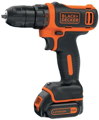 Zdjęcie produktu dla Wkrętarka akumulatorowa 10,8 V litowo-jonowa z ładowarką BLACK+DECKER BDCDD12