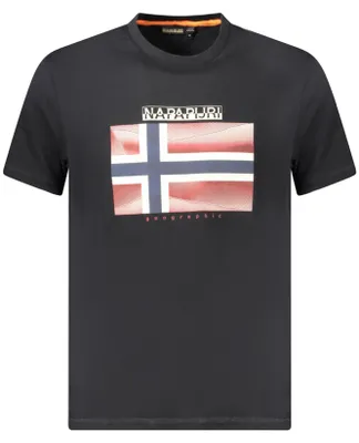 Produktbild von Napapijri Herren KURZARM-T-SHIRT Schwarz NP0A4IE5SLARISS_NE941 : Größe - S Größe: S