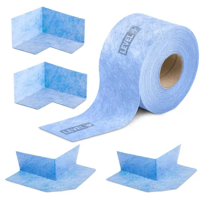 Zdjęcie produktu dla Zestaw do Hydroizolacji Taśma B04-15mb, Narożniki-4szt, LEVEL+ SETB20