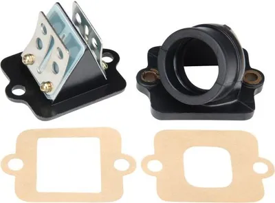 Produktbild von Membranblock Ansaugstutzen Dichtung für Piaggio Hexagon SKR TPH 125 150 180 / Gilera Runner 125 180 / Aprilia SR 125 150