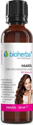 Obrázok produktu pre Vlasový olej na poškodené vlasy – 50 ml – Bioherba