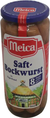 Produktbild von Meica Saftbockwurst in Eigenhaut 720g
