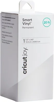 Zdjęcie produktu dla Cricut Smart Vinyl, Na stałe, Biały, Wewnętrzna, 3048 mm, 139 mm