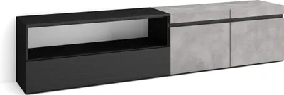 Immagine prodotto di COZY Mobile TV Soggiorno, 200x35x45cm, Per TV fino a 80, Mobile Soggiorno, Cemento