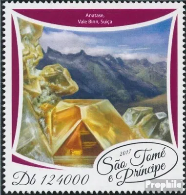 Produktbild von Briefmarken Sao Tome e Principe 2017 Mi 7417 (kompl. Ausgabe) postfrisch Mineralien