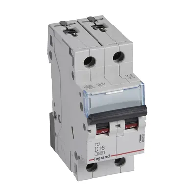 Productafbeelding van Legrand TX3, Miniatuur stroomonderbreker, Type D, IP20, 240 - 415 V