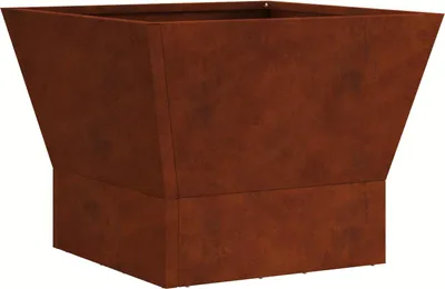 Immagine prodotto di vidaXL Braciere marrone 40 x 40 x 35 cm Acciaio resistente alle intemperie