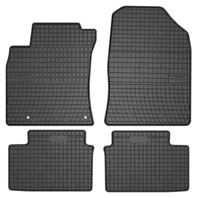 Produktbild von Gummi-Fußmatten für Kia Ceed III 2018-2025 – 4-tlg, Schwarz, passgenau