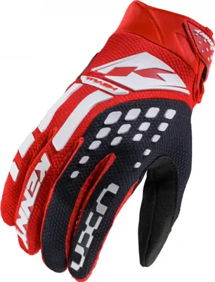Produktbild von KENNY RACING TRACK Motorrad-Handschuhe Cross/Enduro XXL Schwarz/Rot/Weiß