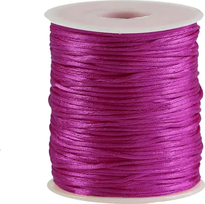 Produktbild von Satinschnur 80m x 1mm Flechtschnur Kumihimo Bastelschnur Geschenkschnur