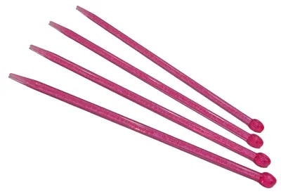 Obrázok produktu pre Omgoods – Súprava dvoch pletacích ihiel, priemer 10 mm, dĺžka 35 cm, vhodná pre začiatočníkov aj pokročilých