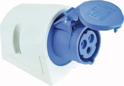 Immagine prodotto di Presa a muro PC ELECTRIC CEE, 16 A, 3 poli, 6 h, IP44, 1 pz.