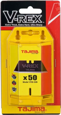 Produktbild von Tajima V-Rex Trapezklingen Spender mit 50 Klingen