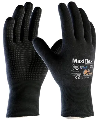 Image de Gants tricoté Nylon/Élasthanne® Maxiflex® Endurance™ noir T11 - ATG - MXFLEND847.T11