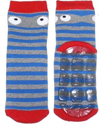 Produktbild von Kinder ABS-Socken aus Baumwolle Ku-Kuck Grau Größe 31-34