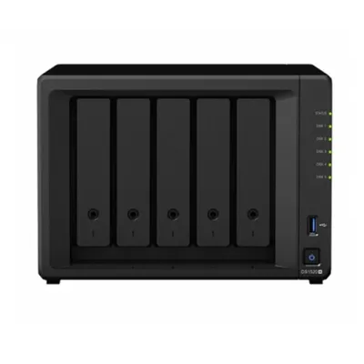 Zdjęcie produktu dla Synology DiskStation DS1520+, NAS, Komputer stacjonarny, Intel® Celeron®, J4125, 8 GB, DDR4