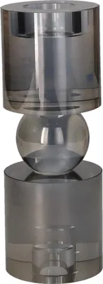 Produktbild von Gift Company Sari Teelichthalter grau 21,5cm