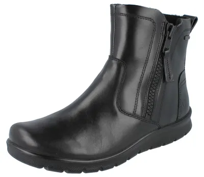 Produktbild von ECCO Barbett GTX Damen Winterboots schwarz Glattleder - Größe: 39