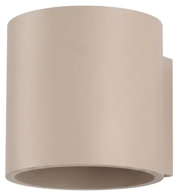 Produktbild von Wandleuchte ORBIS 1 taupe 1xG9  8W Aluminium 10x12x10cm Sollux Lighting