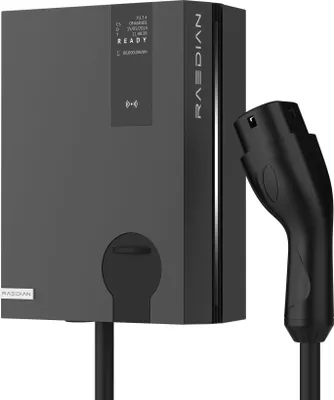 Obrázok produktu pre Raedian NEO - 22 kW - Typ 2 - 3-fázová ladička-B-NEO-22-T7.5-S - čierna