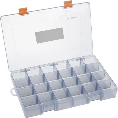 Produktbild von Balzer Shirasu Zubehörbox XL 35x22x5cm - 24 Fächer Angelbox
