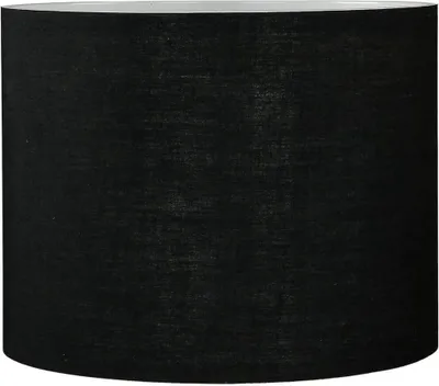 Produktbild von Lampenschirm Schwarz Klettverschluss für Tischleuchte Stehlampe E14 E27 Adapter