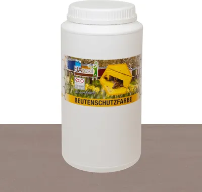 Produktbild von Beutenschutzfarbe Lasur grau : 2 kg