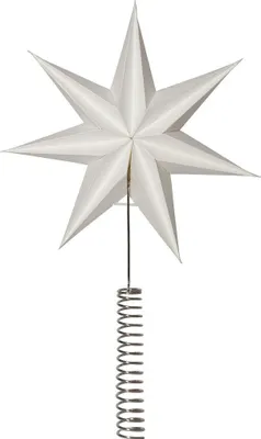 Produktbild von Star Trading 503-10, Weihnachtlicher Sternenschmuck, Papier, Weiß, 1 Stück(e), 210 mm, 55 mm