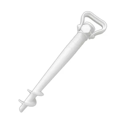 Produktbild von Schirmständer mit Bodendübel Sonnenschirmständer Schirmhalter zum Eindrehen Universal Sonnenschirm Ständer Kunstsoff 20-37mm