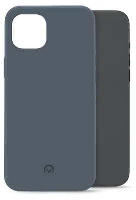 Imagen del producto de Funda de silicona protectora para Apple iPhone 15 Plus, color azul mate