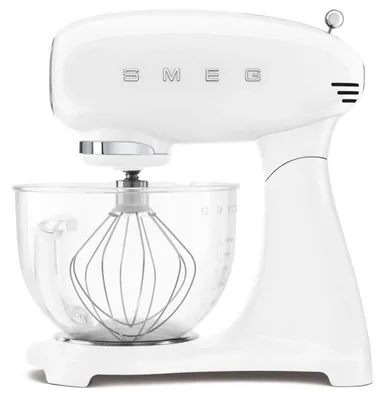 Obrázek produktu pro Smeg SMF15WHEU, Stojací mixér, Bílá, Míchání, 1 m, 4,8 l, Knoflíky