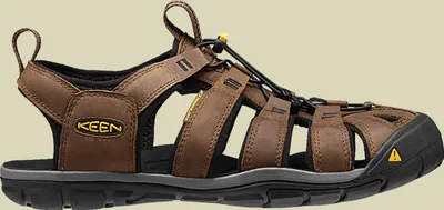 Produktbild von Keen Clearwater Cnx Leather M-Dark Earth Na Dark Earth/Black 42.5