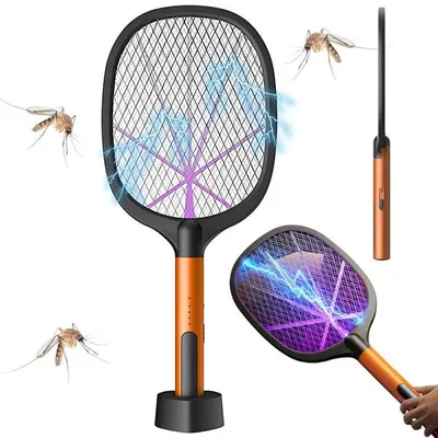 Obrázok produktu pre Verk 24612 Elektrická plácačka na muchy s UV svetlom, 3 W, čierna