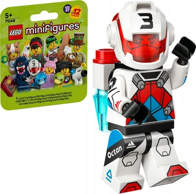 Produktbild von 71048 – LEGO Minifigures – RAKETENRUCKSACK-RENNTEILNEHMER col27-3 / Serie 27