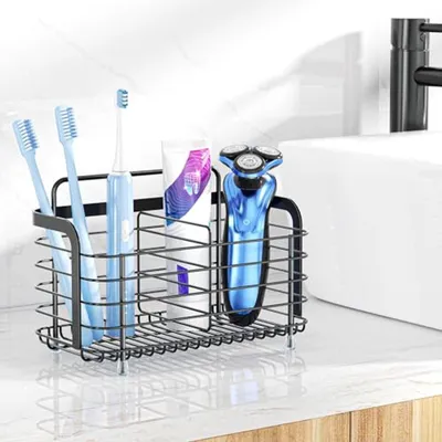 Küchenhelferhalter für die Arbeitsplatte - matte schwarze Organizer für Küchenutensilien