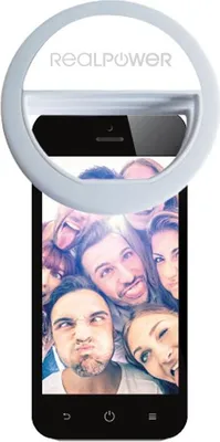 Produktbild von RealPower Smartphone Ringlicht Eva Selfie Light