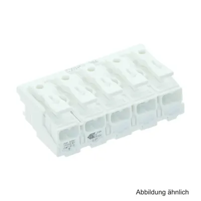 Image de Borne de raccordement pour luminaire Wago à 5 pôles, blanche, 294-4005