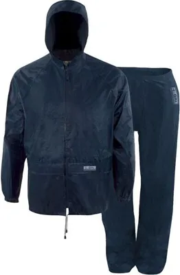 Produktbild von Arbeitsjacke Regenjacke + Regenhose Regenset Marineblau Größe XXXL