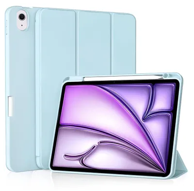 Obrázok produktu pre Techsuit Flex Trifold ochrann puzdro (s driakom na pero) - iPad Air 11(2024) - Sky Modr