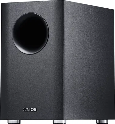 Zdjęcie produktu dla Canton AS 2020 SC, 50 W, Subwoofer aktywny, 38 - 150 Hz, 100 W, 65 - 150 Hz, Czarny