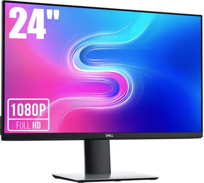 Produktbild von DELL P2419HC 61 cm (24 Zoll) 1920 x 1080 Pixel Full HD LCD Schwarz